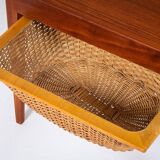 Teak Side Table by Severin Hansen for Haslev, 1950s