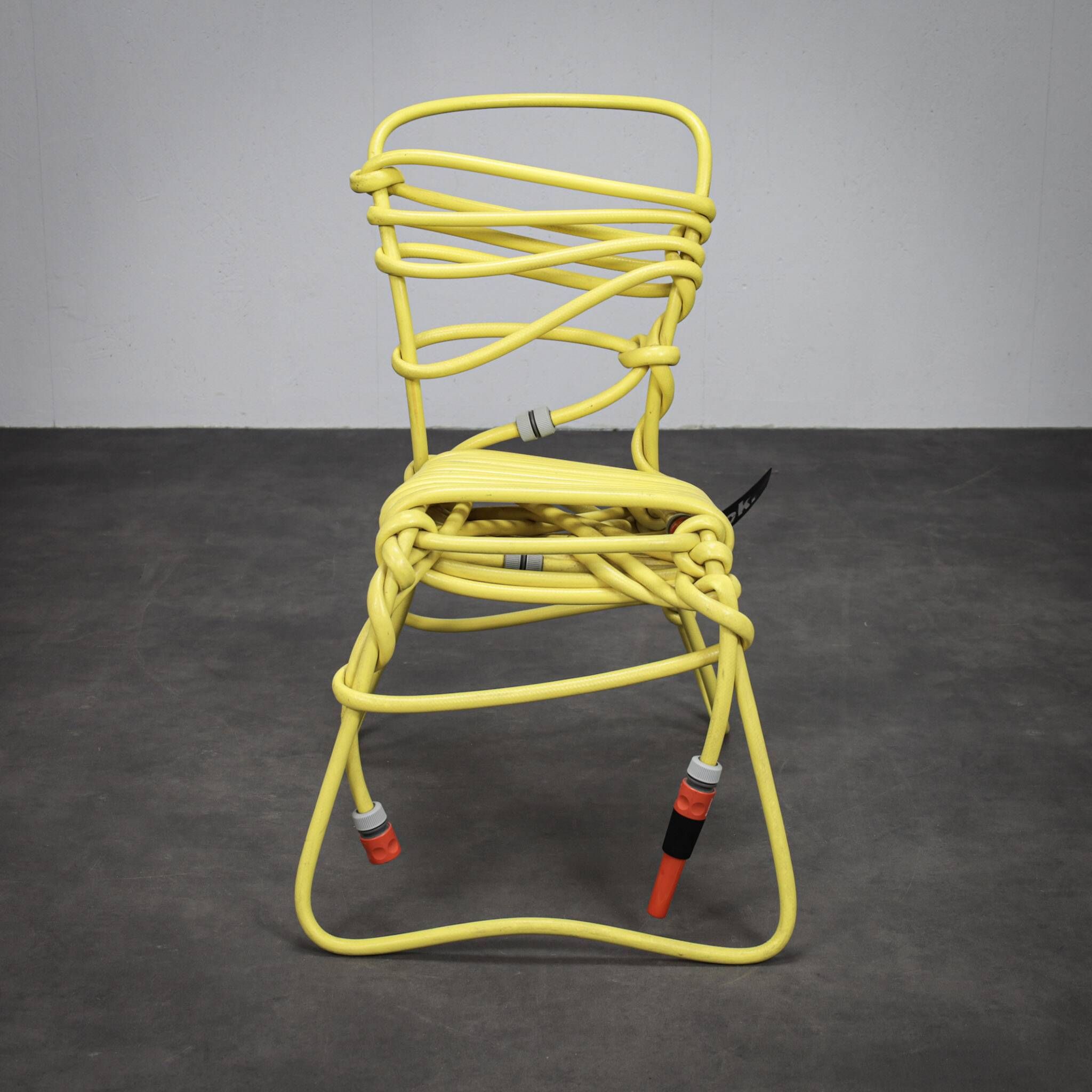 Chaise Hosepipe par Sander Bokkinga pour BOK, Pays-Bas, 2008