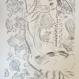 Original poster Henri Matisse, Engraved works, 1984