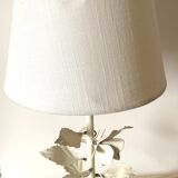 Vintage white flower lamp