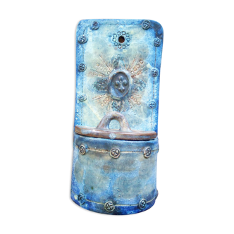 Pottery salt pot Françoise Chedeville