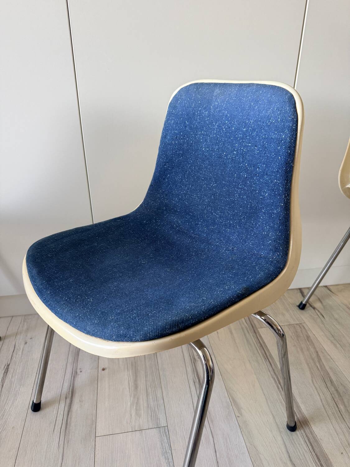 Set of 4 vintage Cojar chairs – Fermigier design – National Furniture