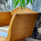 Maugrion armchair in rattan