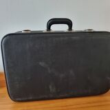 Black Suitcase Rigid Retro Style