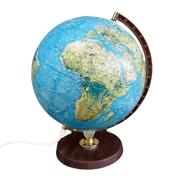 Globe lumineux, Scan Globe, Danemark années 1970