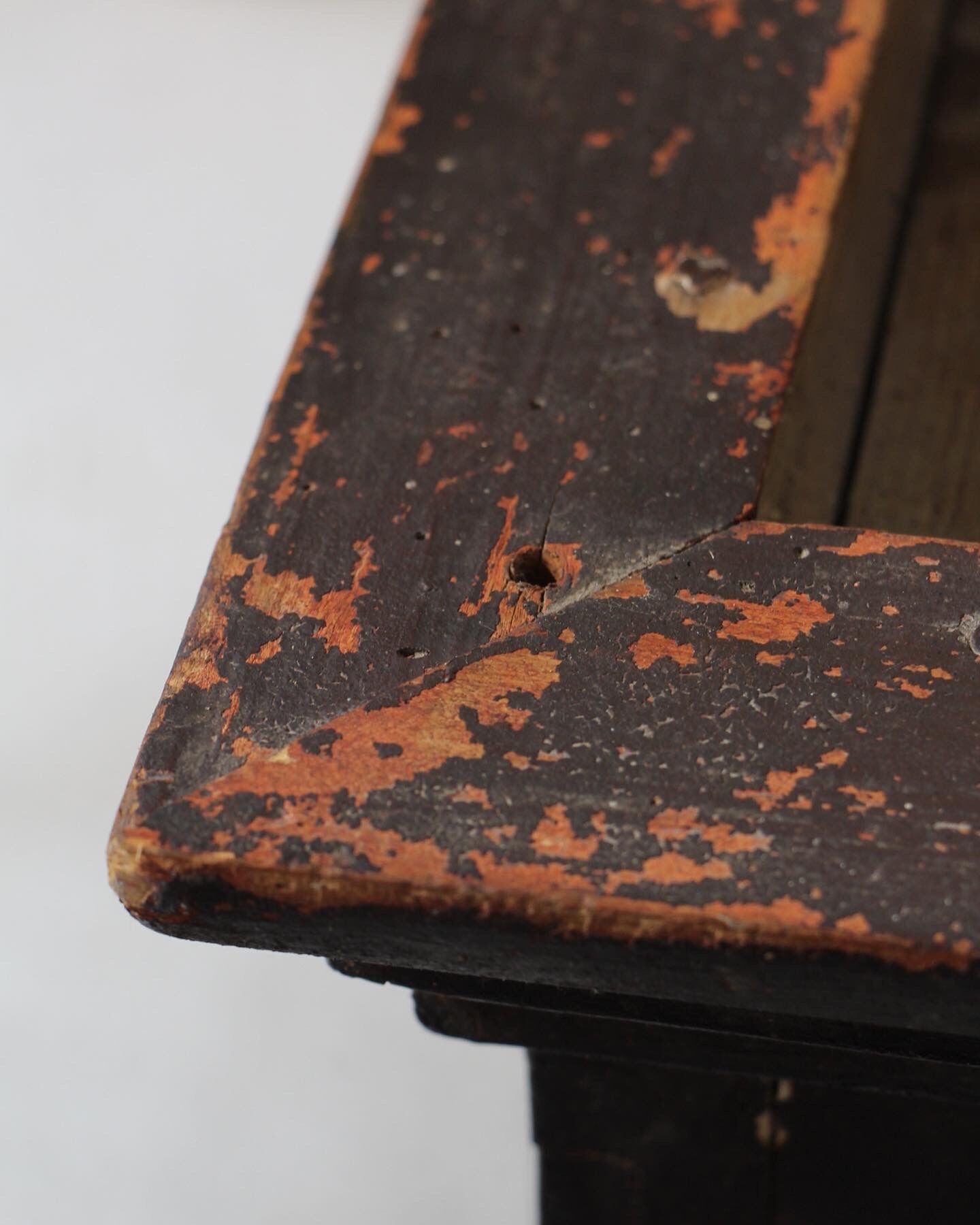 Rustic buffet French black 1920
