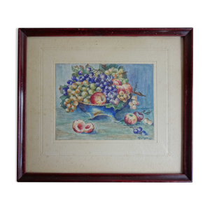 Aquarelle Bouquet de - fruit
