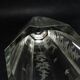 Art Deco vase, crystal, Moser, Czechoslovakia, 1930s