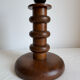 Vintage Mid Century Modern Wood Base Table Lamp