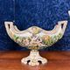 Capodimonte: Triptych Garniture with Cherubs in Porcelain