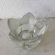 Bougeoir verre forme tulipe