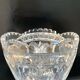 Vase vintage en cristal ciselé