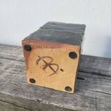 Vase de potier en grès émaillé