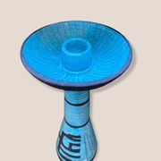 Modernist Ceramic Candle holder, Egyptian Inspired in The Taste Of Francine Delpierre