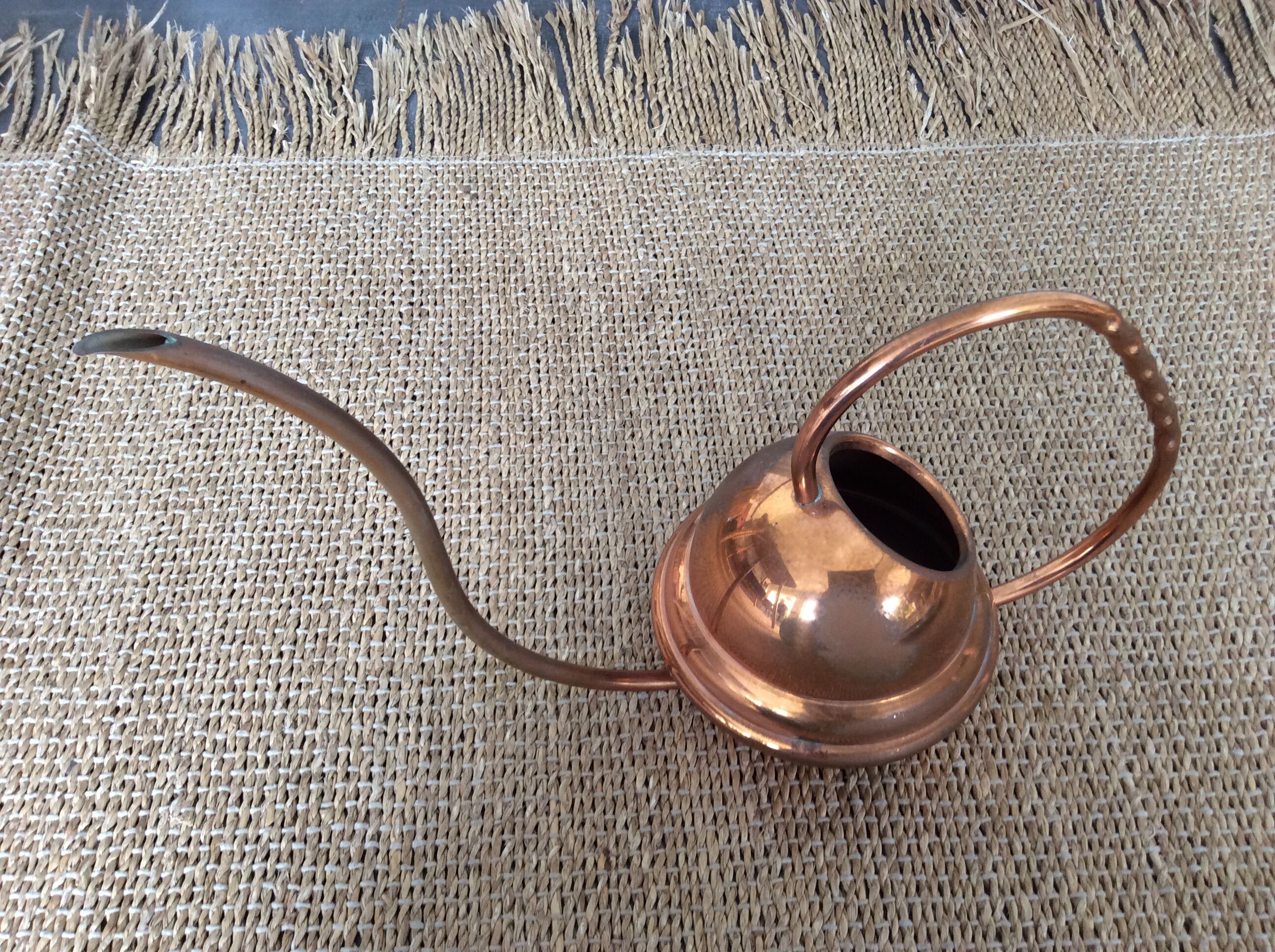 Copper watering can