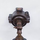 Antique enamelled wall lights