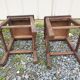 Pair of workshop stools