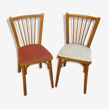Duo de chaises bistrot Baumann