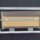 Vintage aluminum swivel mirror wall coat rack