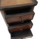 Small bedside table in Louis XV style rosewood