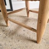 children's wooden straw chair