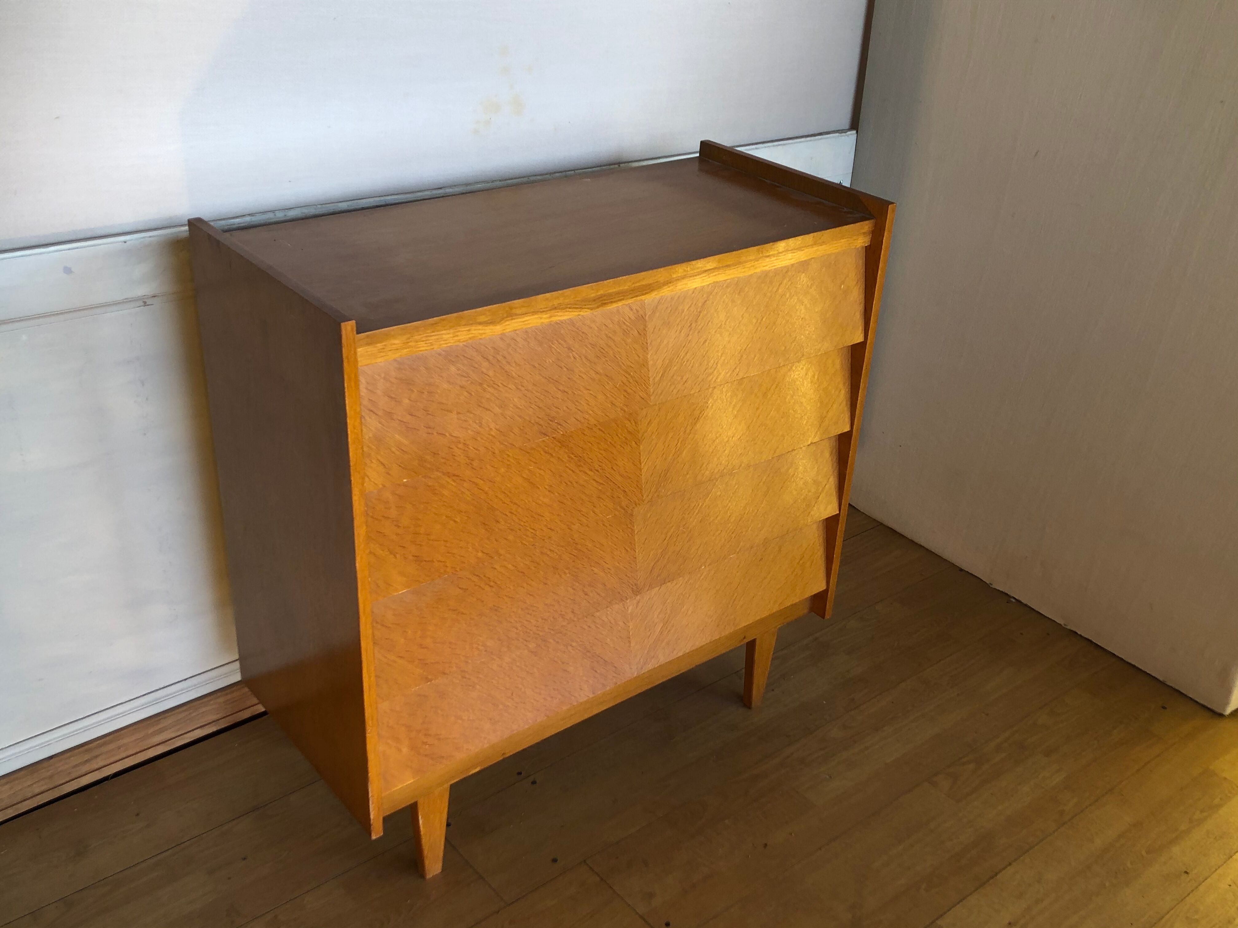 Commode 1960 pieds compas