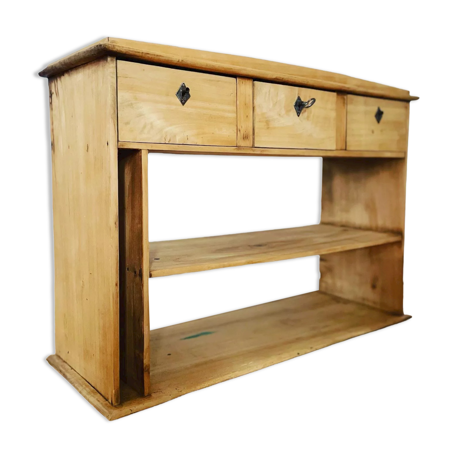 Old shelf cabinet and 3 drawers