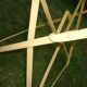Table de jardin en  tôle pliable 1950