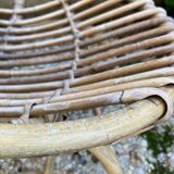 Rattan armchair for vintage children