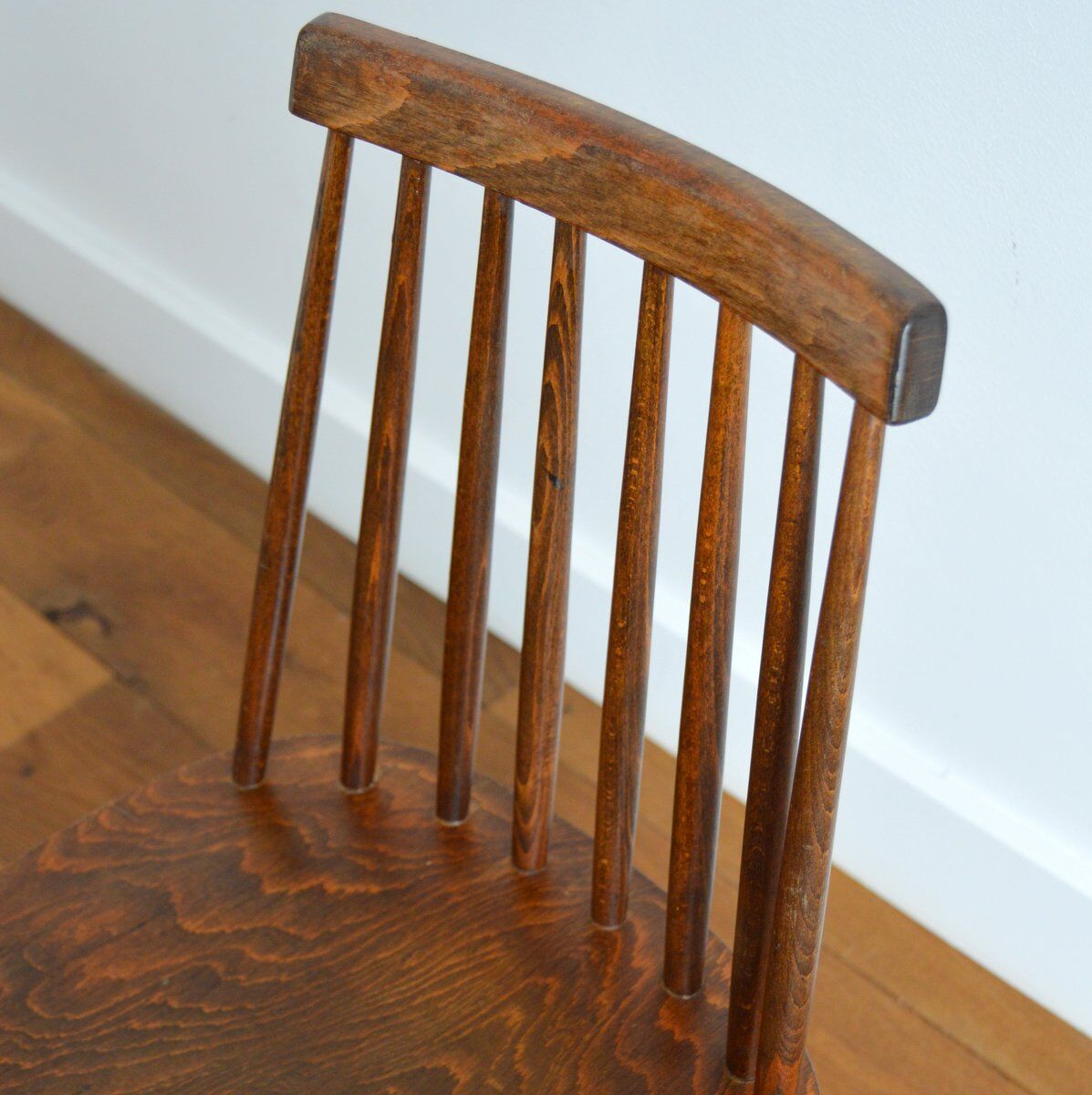 Suite of 4 chairs Stockholm Ikea vintage 1960s