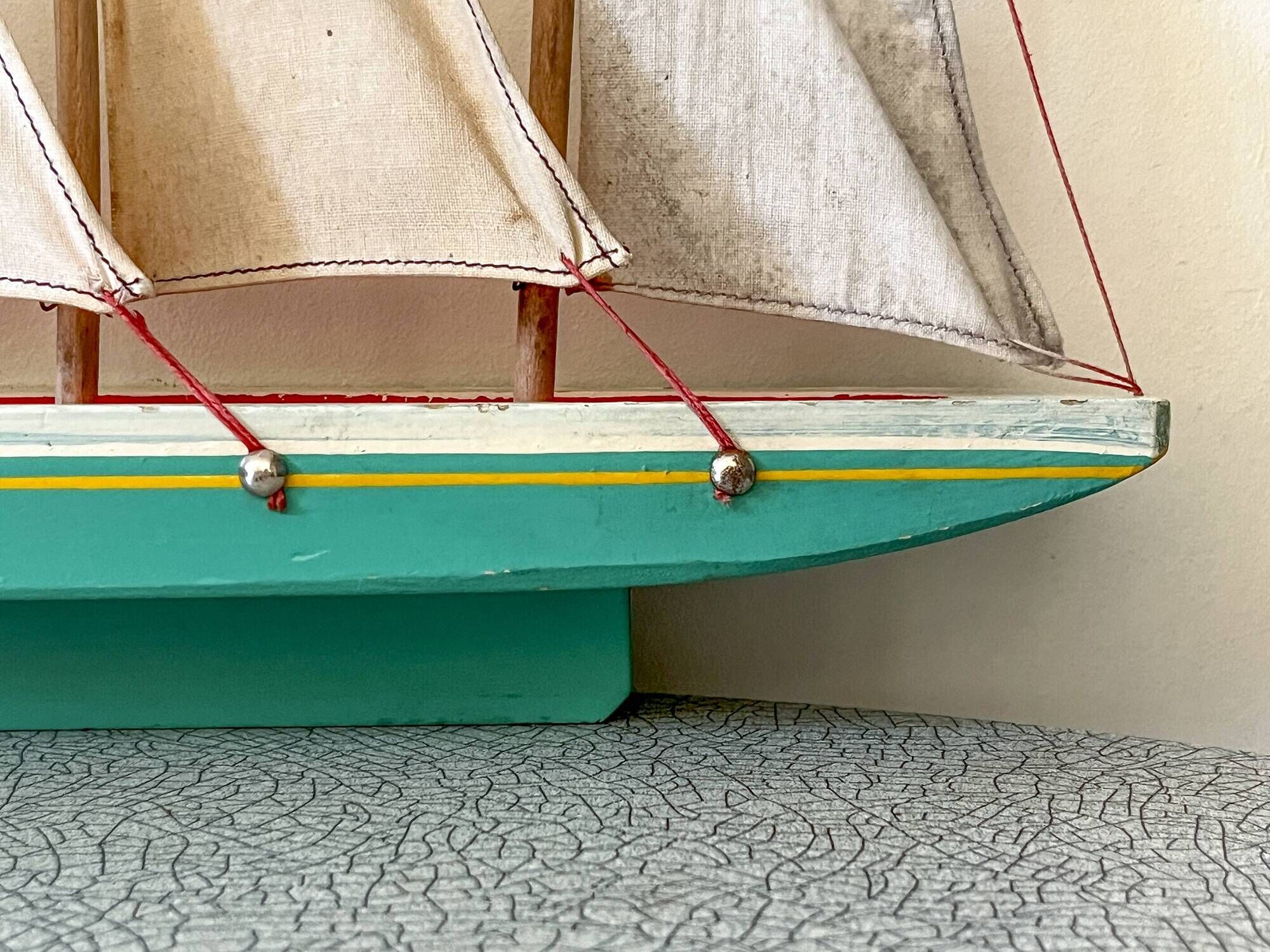 Three-masted basin sailing yacht by the German brand Greiner.