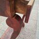 Console ancienne style louis xvi avec plateau marbre