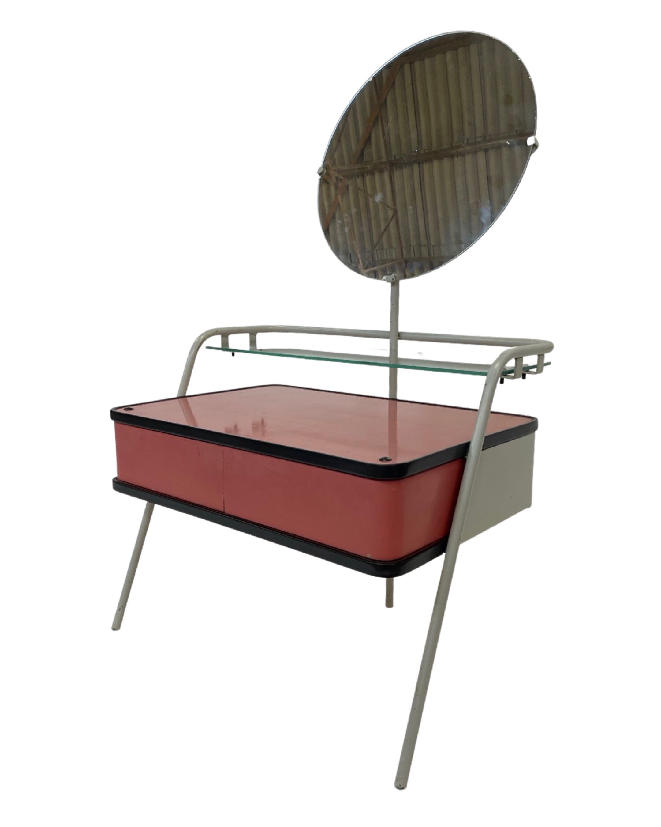 Vintage Auping dressing table side table 1950s Dutch design