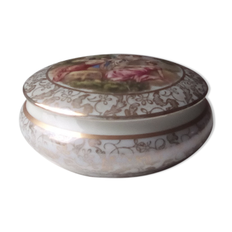 Bonbonnière pate de limoges