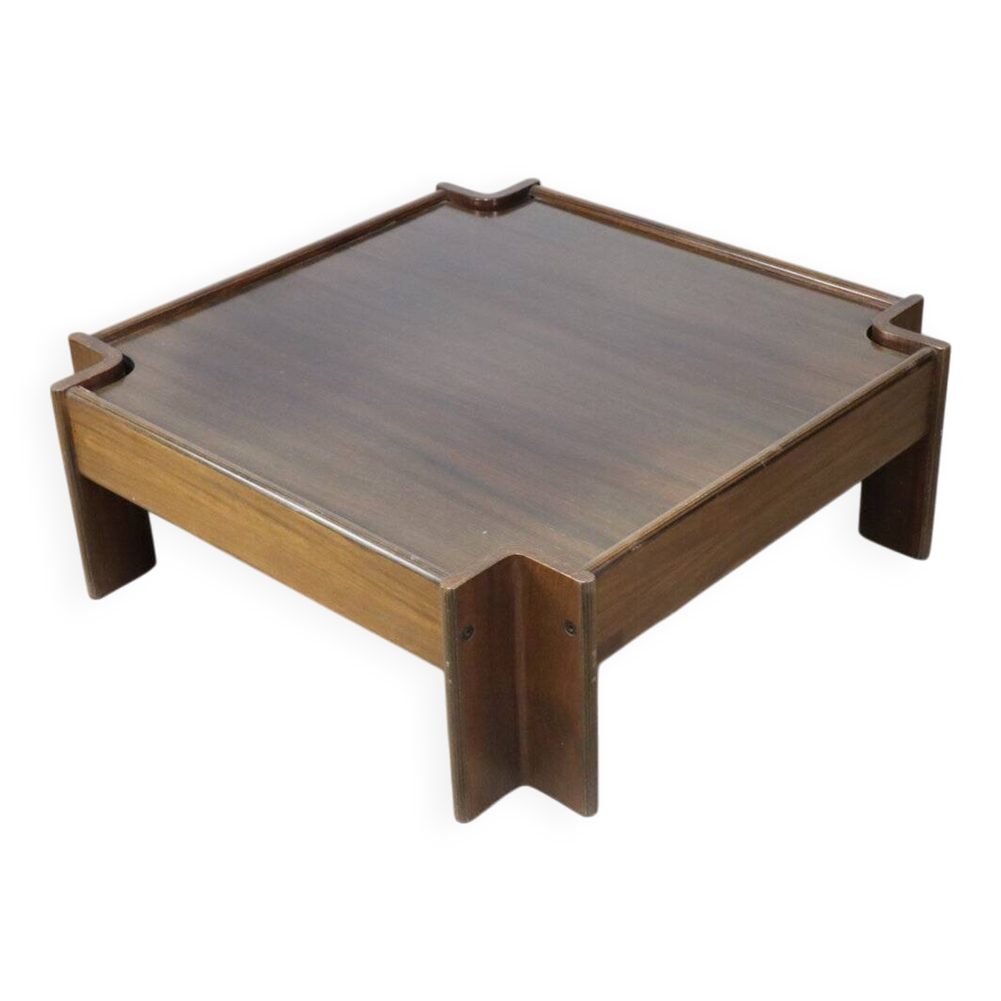 “Zelda” coffee table by Sergio Asti in rosewood, 1960