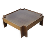 Table basse « Zelda » par Sergio Asti en palissandre, 1960