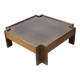 Table basse « Zelda » par Sergio Asti en palissandre, 1960