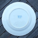 Assiette ancienne Lunéville KG Service Sévigné