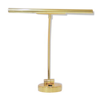 Lampe de bureau vintage en laiton