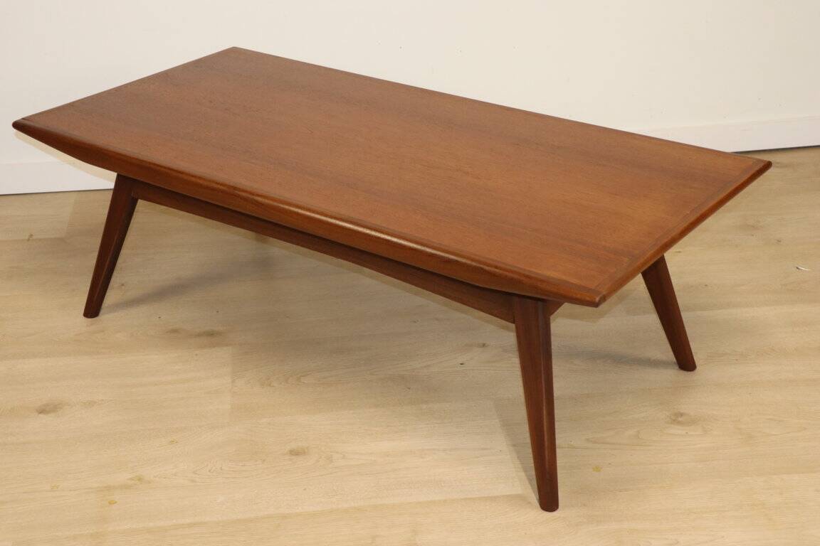 Scandinavian teak coffee table, 1960