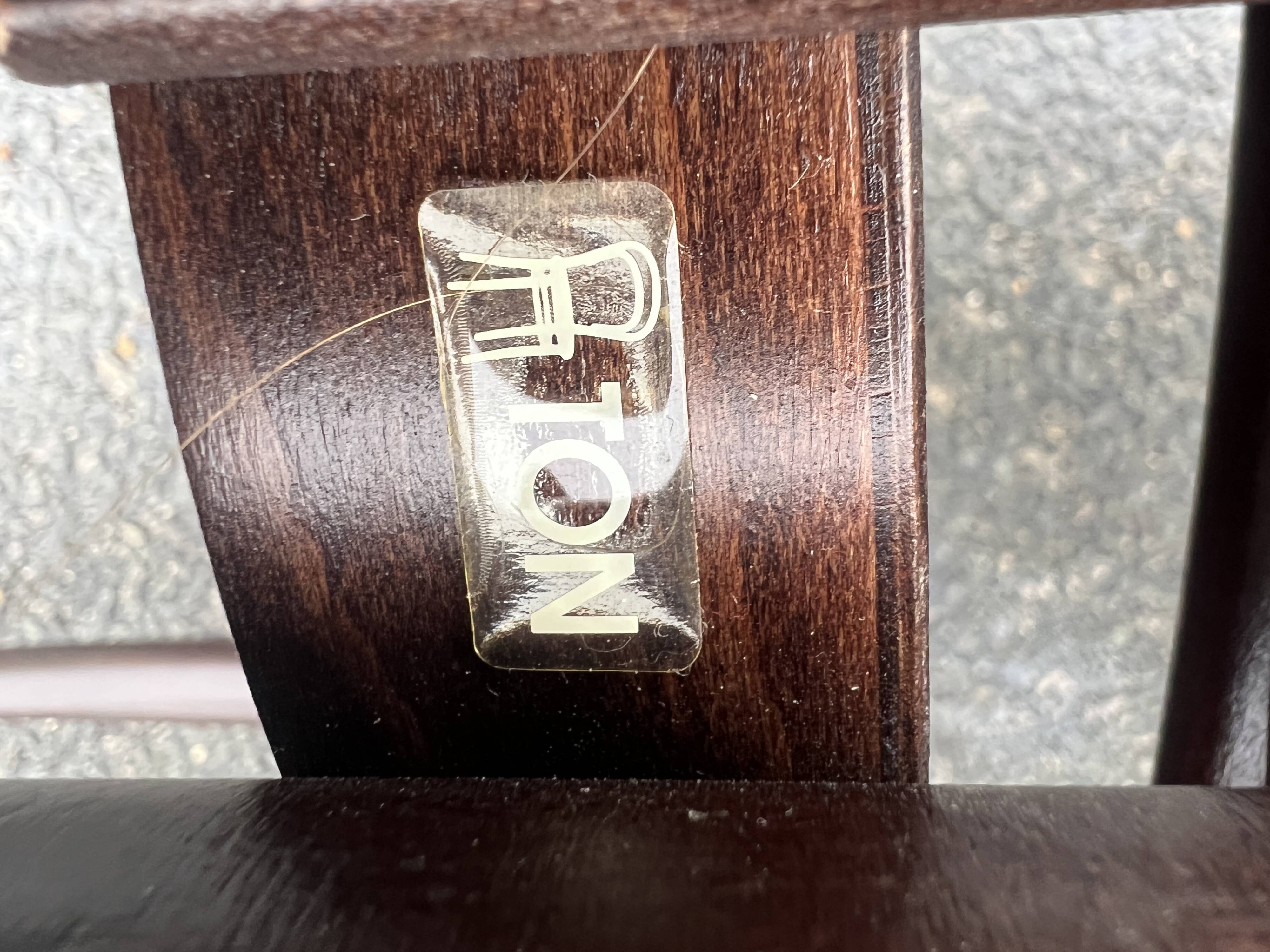 Set of 16 bistro chairs