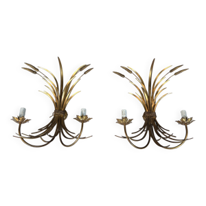Paire d'appliques en