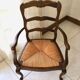 Pair of Provencal mulched armchairs Louis XV style