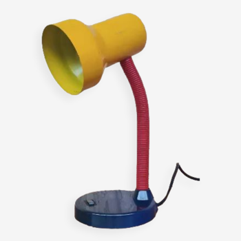 Lampe à poser couleur primaire 1980