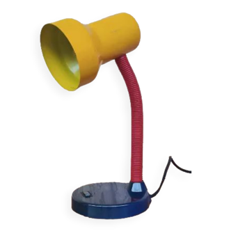 Lampe à poser couleur primaire 1980