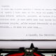 Underwood Portable 4 Bank Typewriter Revised New Black Ribbon 1930