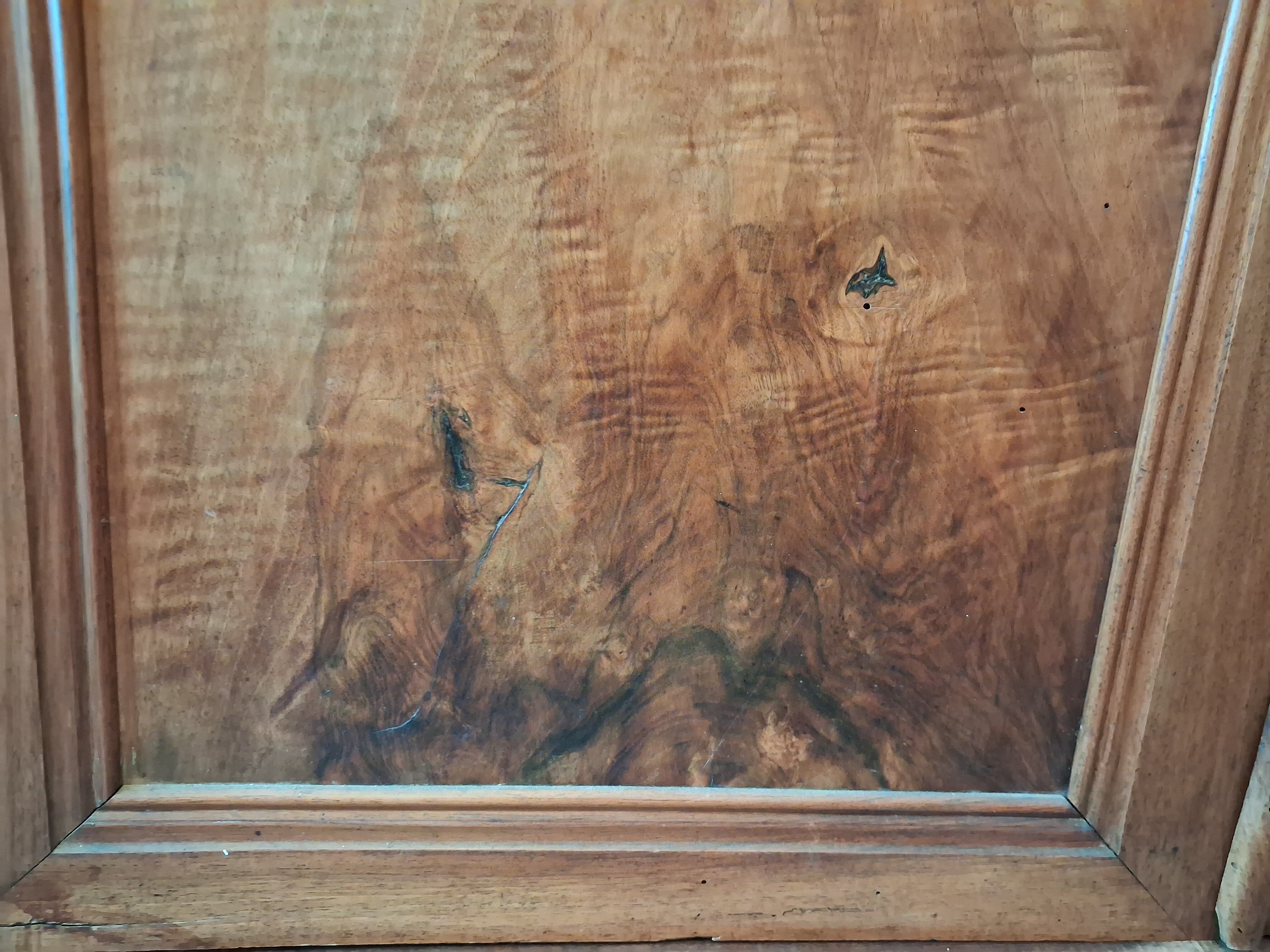 Antique walnut wardrobe