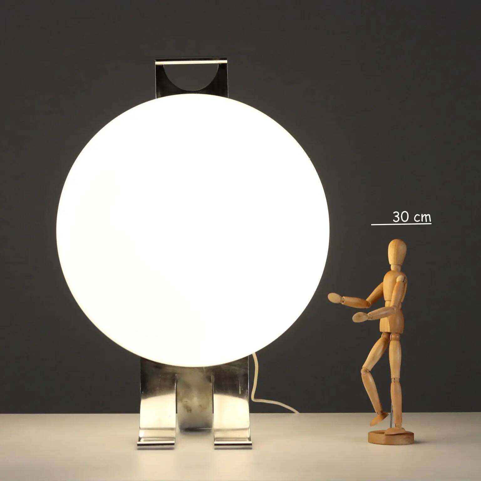 Sfera Lamp Valenti vintage design Beni Cuccuru 1970s