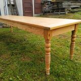 Antique farmhouse table, 3m20