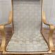 Swivel armchair and matching ottoman, Scandinavian design, 1960s.